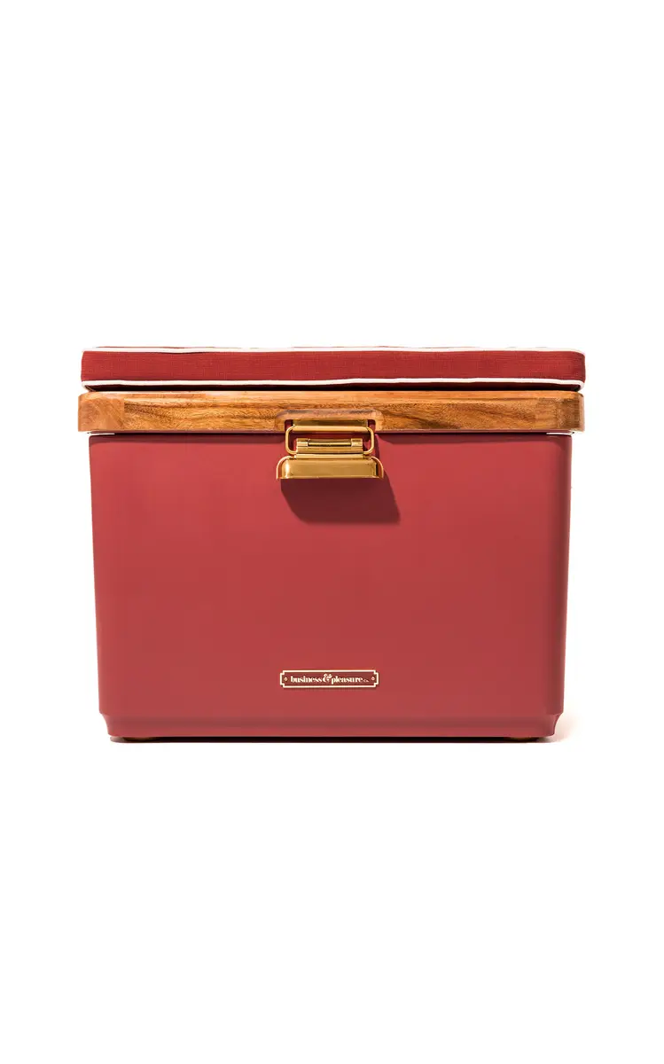 Business & Pleasure The Large Hemingway Cooler - Red
