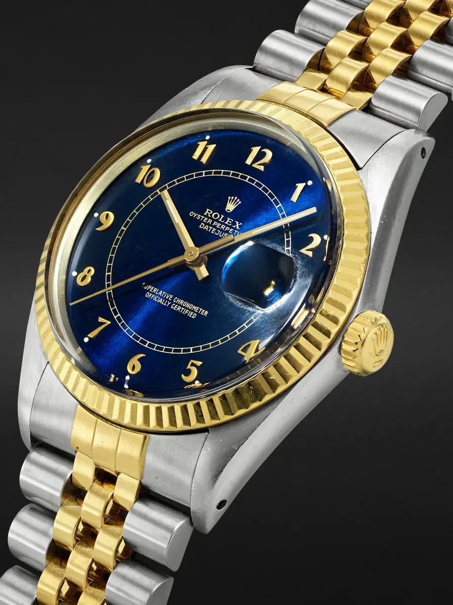 Stephanie Windsor Rolex Vintage 1987 DateJust Automatic Stainless Steel and 18-Karat Gold Watch, Ref. 16013 (7.5'' wrist) - Men | Thumbnail 2 Stephanie Windsor Rolex Vintage 1987 DateJust Automatic Stainless Steel and 18-Karat Gold Watch, Ref. 16013 (7.5'' wrist) - Men | Thumbnail 2