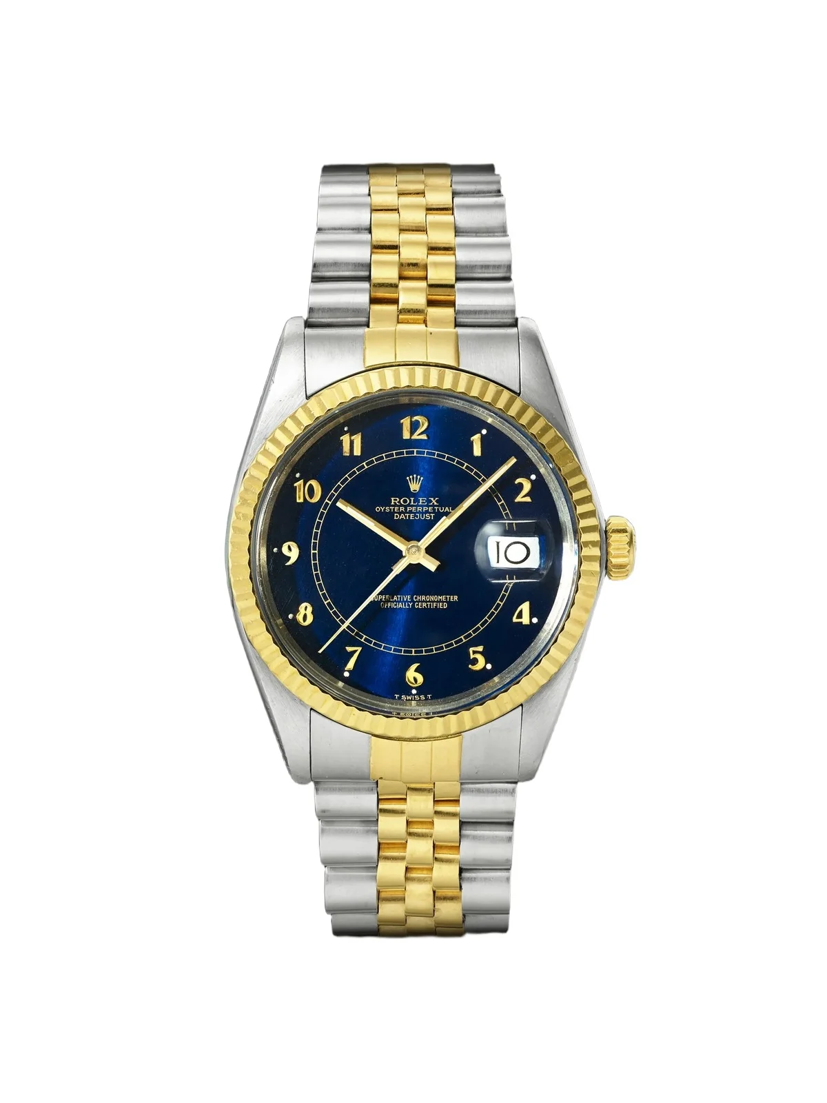 Stephanie Windsor Rolex Vintage 1987 DateJust Automatic Stainless Steel and 18-Karat Gold Watch, Ref. 16013 (7.5'' wrist) - Men