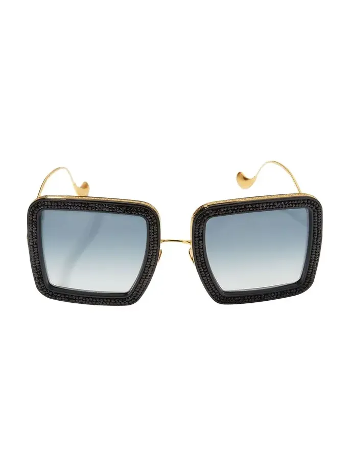 Beaming Sky Swarovski Square Acetate Sunglasses Beaming Sky Swarovski Square Acetate Sunglasses