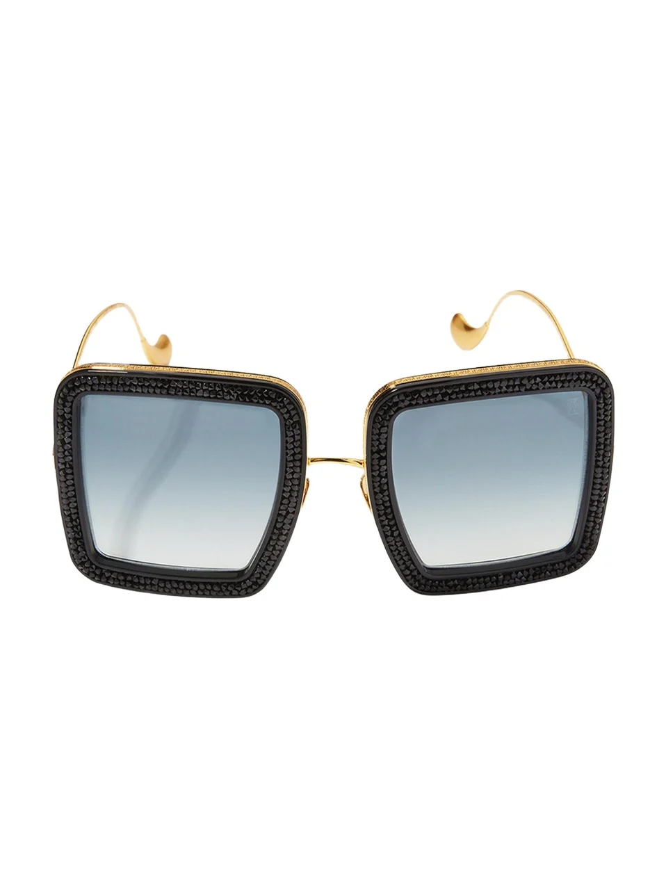 Anna-Karin Karlsson Beaming Sky Swarovski Square Acetate Sunglasses