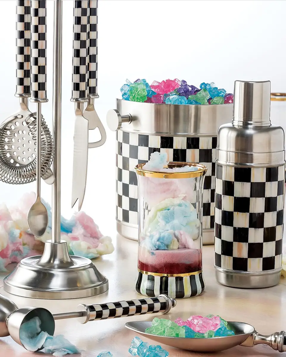 MacKenzie-Childs Courtly Check Ice Bucket | Thumbnail 4