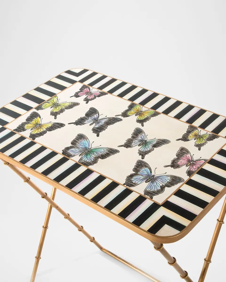 MacKenzie-Childs Butterfly Collection Cocktail Trays, Set of 4 | Thumbnail 3 MacKenzie-Childs Butterfly Collection Cocktail Trays, Set of 4 | Thumbnail 3