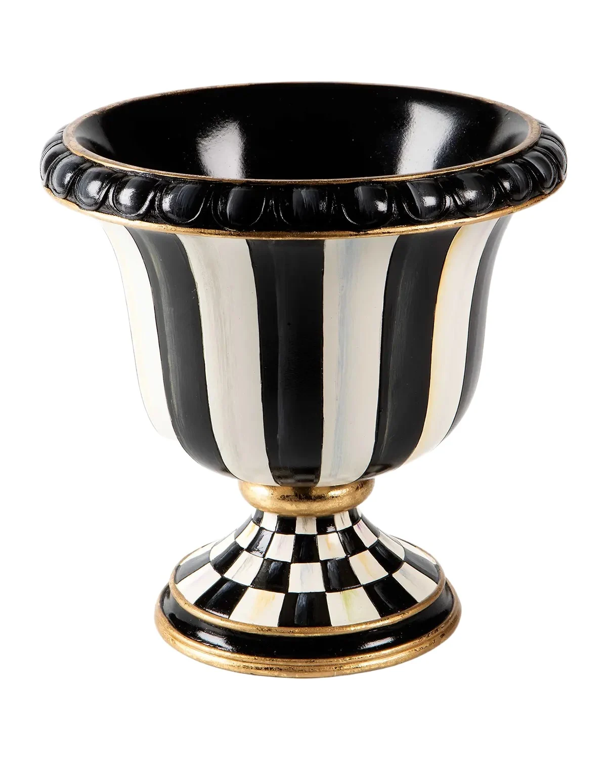 MacKenzie-Childs Courtly Stripe Tabletop Urn