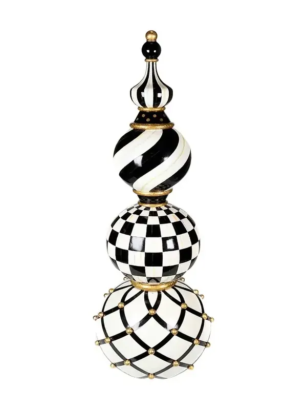 MacKenzie-Childs Courtly Check Trophy Topiary