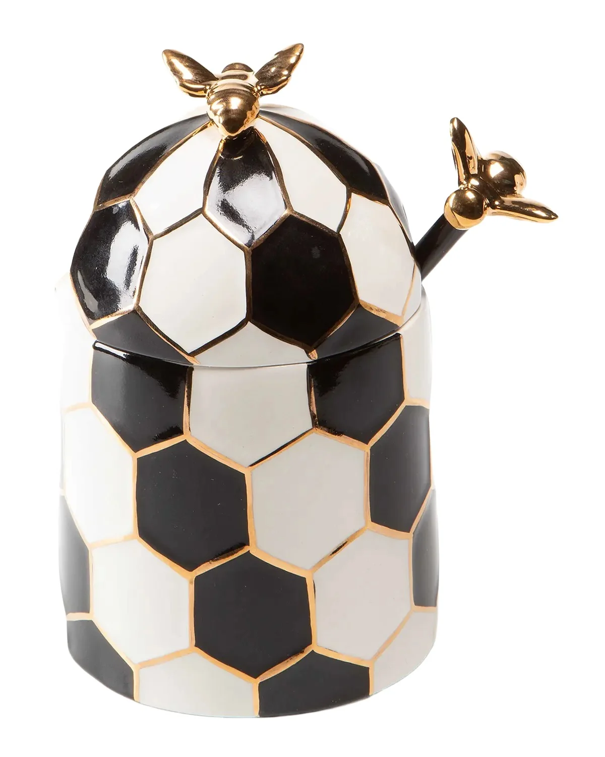 MacKenzie-Childs Queen Bee Honey Pot