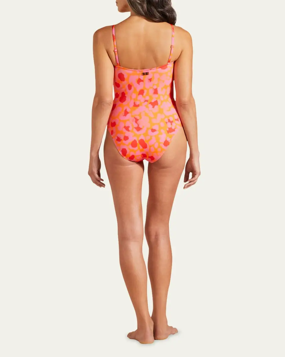 Vilebrequin Abstract Leopard Printed One-Piece Swimsuit | Thumbnail 3 Vilebrequin Abstract Leopard Printed One-Piece Swimsuit | Thumbnail 3