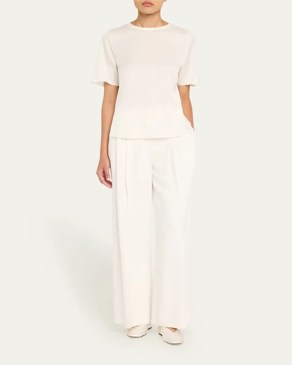 Kobi Halperin Maryl Crewneck Silk Blouse | Thumbnail 2 Kobi Halperin Maryl Crewneck Silk Blouse | Thumbnail 2