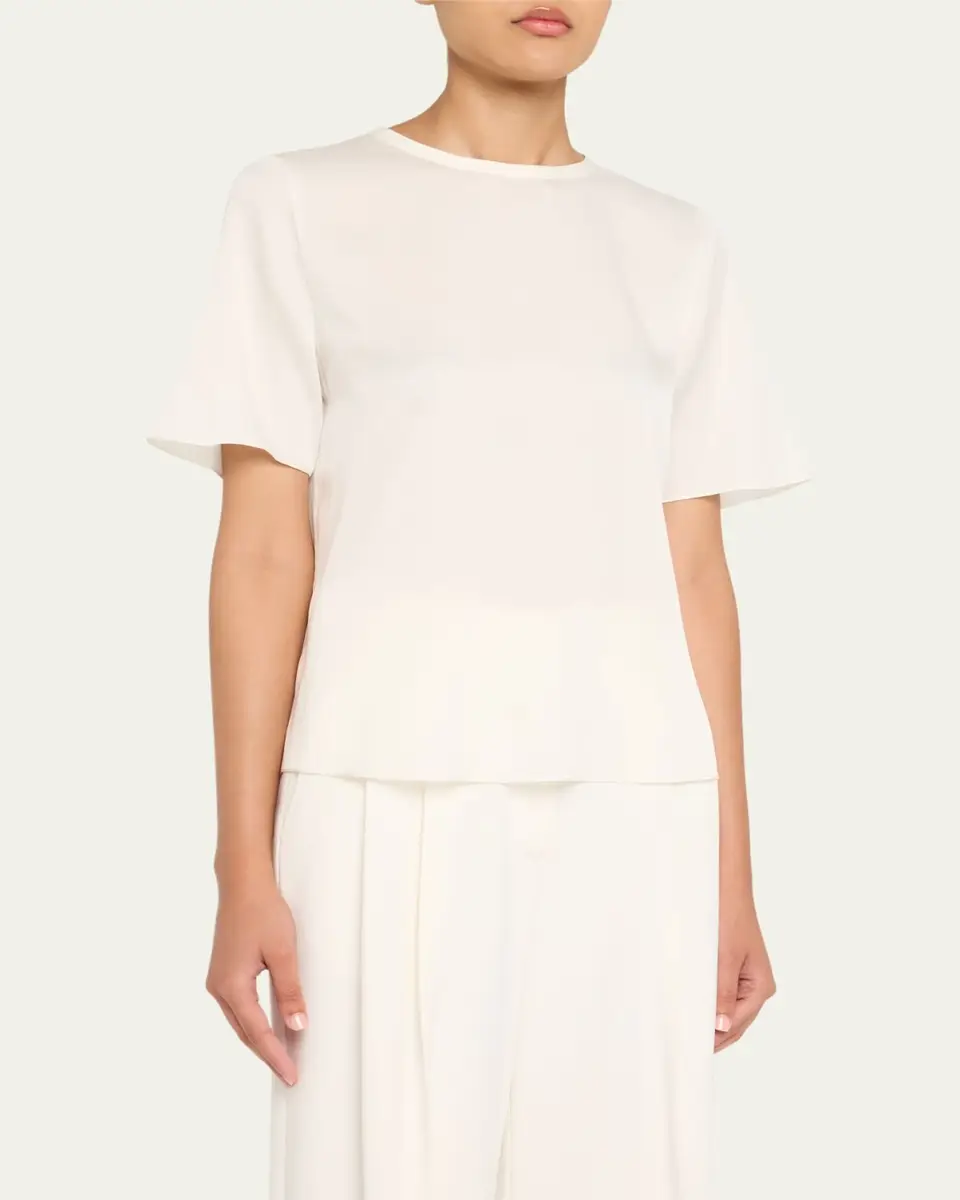 Kobi Halperin Maryl Crewneck Silk Blouse | Thumbnail 4 Kobi Halperin Maryl Crewneck Silk Blouse | Thumbnail 4