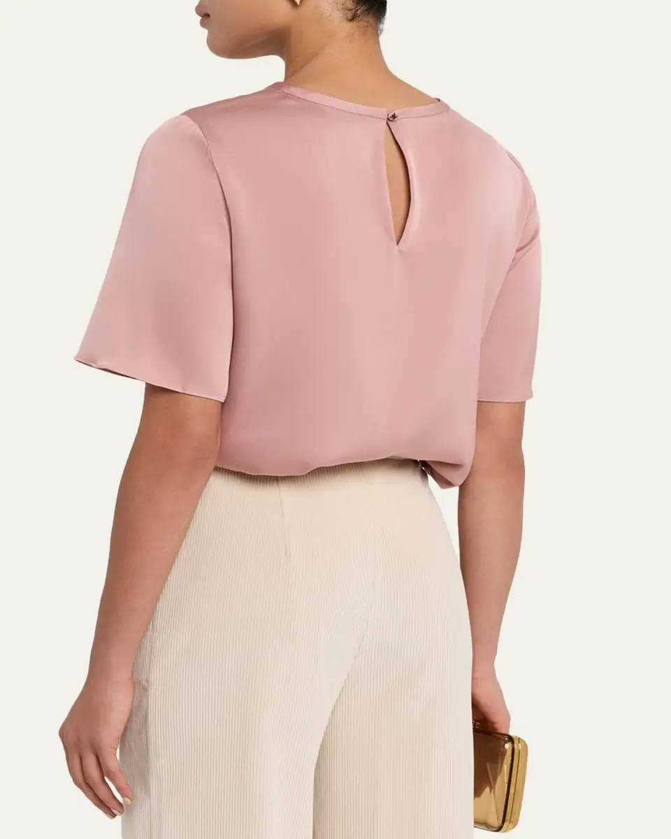 Kobi Halperin Maryl Crewneck Silk Blouse | Thumbnail 7 Kobi Halperin Maryl Crewneck Silk Blouse | Thumbnail 7