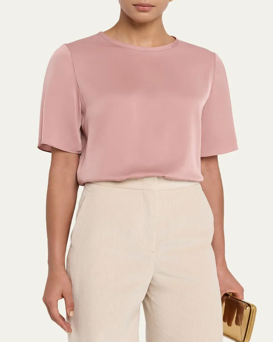 Kobi Halperin Maryl Crewneck Silk Blouse | Thumbnail 8 Kobi Halperin Maryl Crewneck Silk Blouse | Thumbnail 8