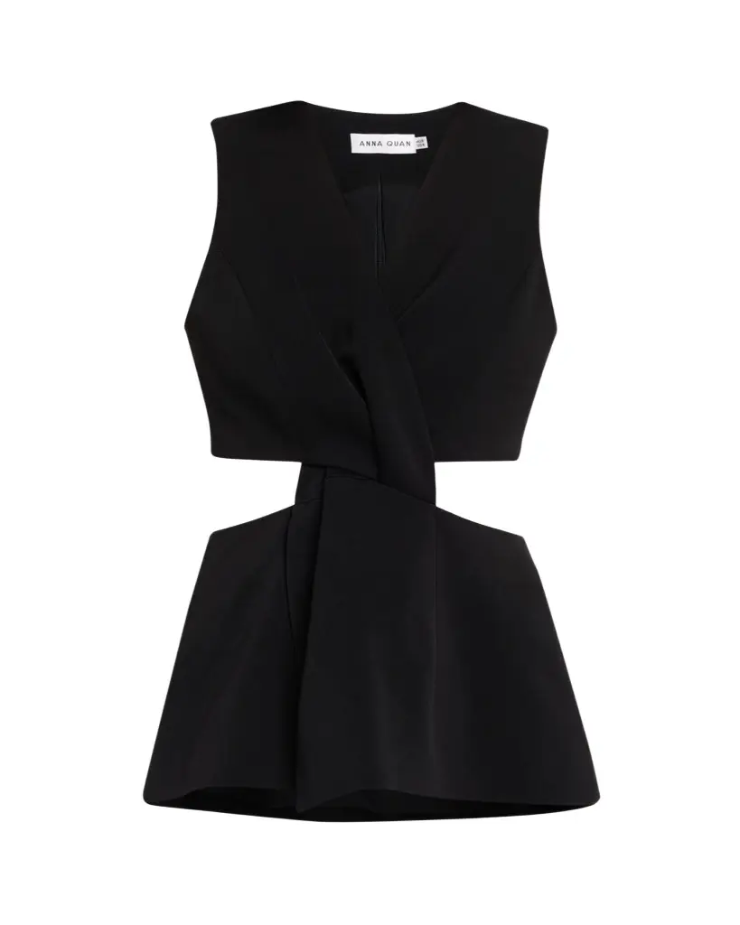 ANNA QUAN Sia Cut-Out Vest | Image 1 ANNA QUAN Sia Cut-Out Vest | Image 1