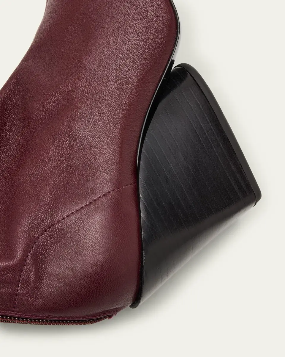 Proenza Schouler 70mm Slant Stretch Leather Ankle Boots | Thumbnail 3