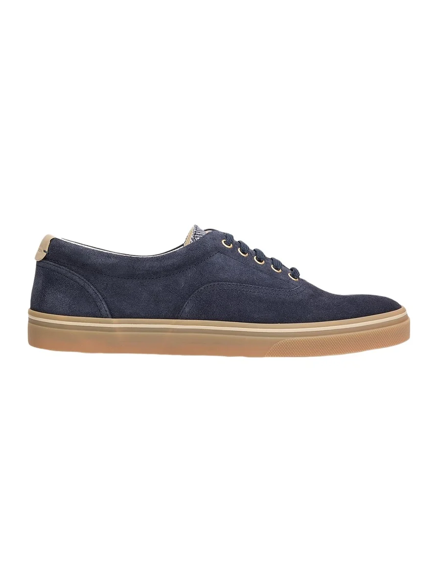 Brunello Cucinelli Men's Suede Low-Top Sneakers