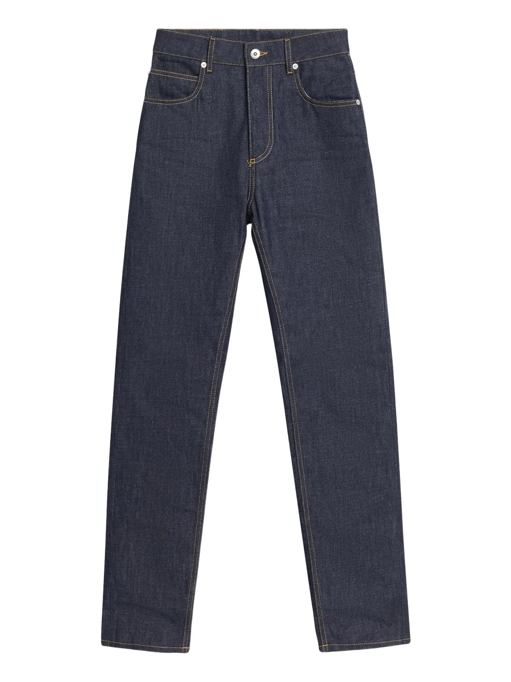 Indigo Straight Denim Jeans Indigo Straight Denim Jeans