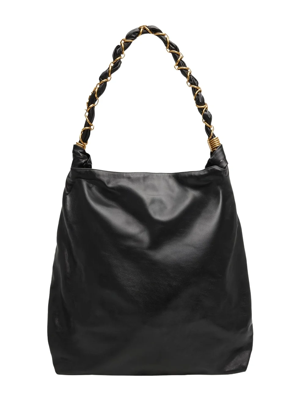 Saint Laurent Amalia YSL Chain Leather Shoulder Bag
