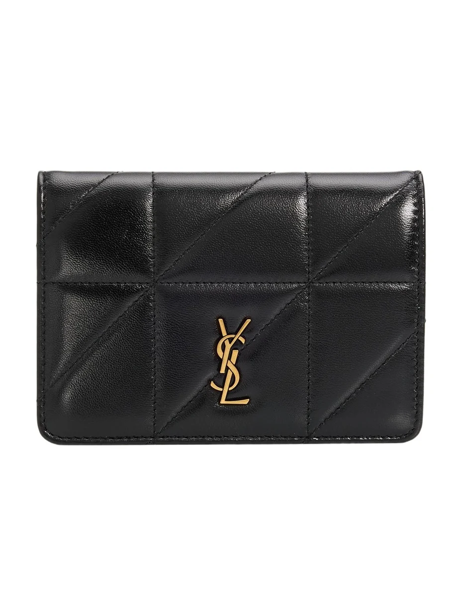 Quilted Leather YSL Passport Case Quilted Leather YSL Passport Case