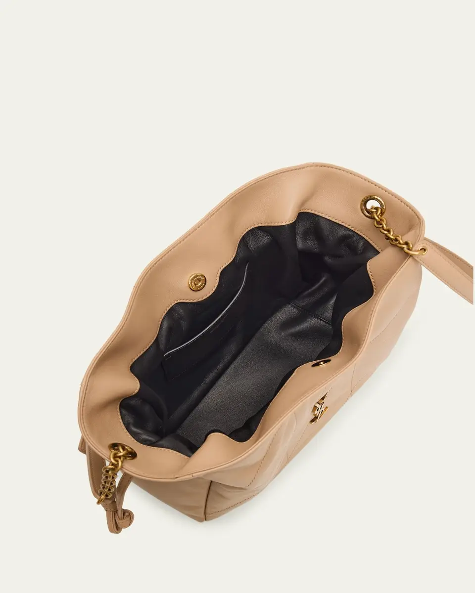 Saint Laurent Jamie YSL Quilted Leather Shoulder Bag | Thumbnail 3 Saint Laurent Jamie YSL Quilted Leather Shoulder Bag | Thumbnail 3