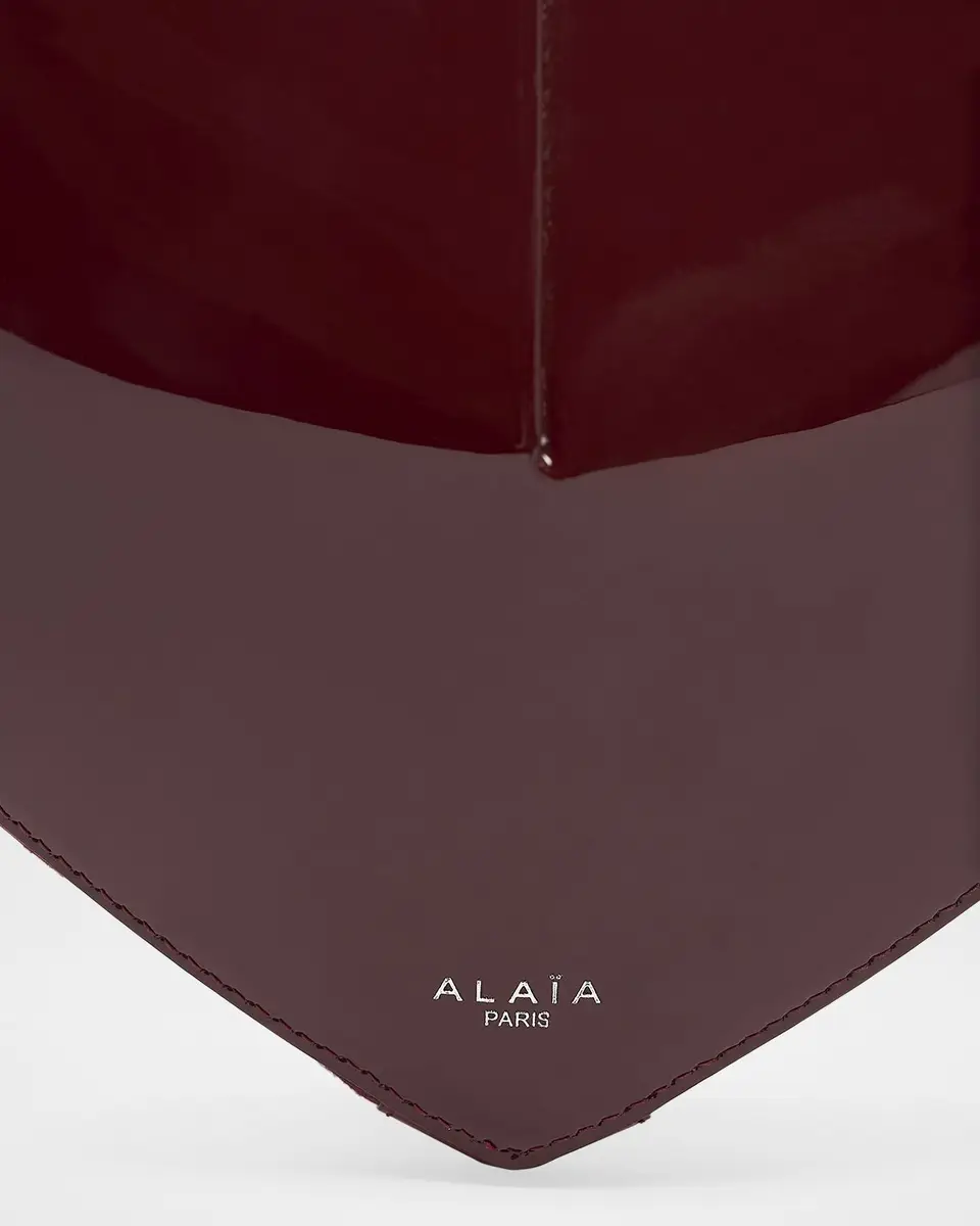 Alaïa Le Coeur Crossbody Bag in Patent Leather | Thumbnail 7 Alaïa Le Coeur Crossbody Bag in Patent Leather | Thumbnail 7