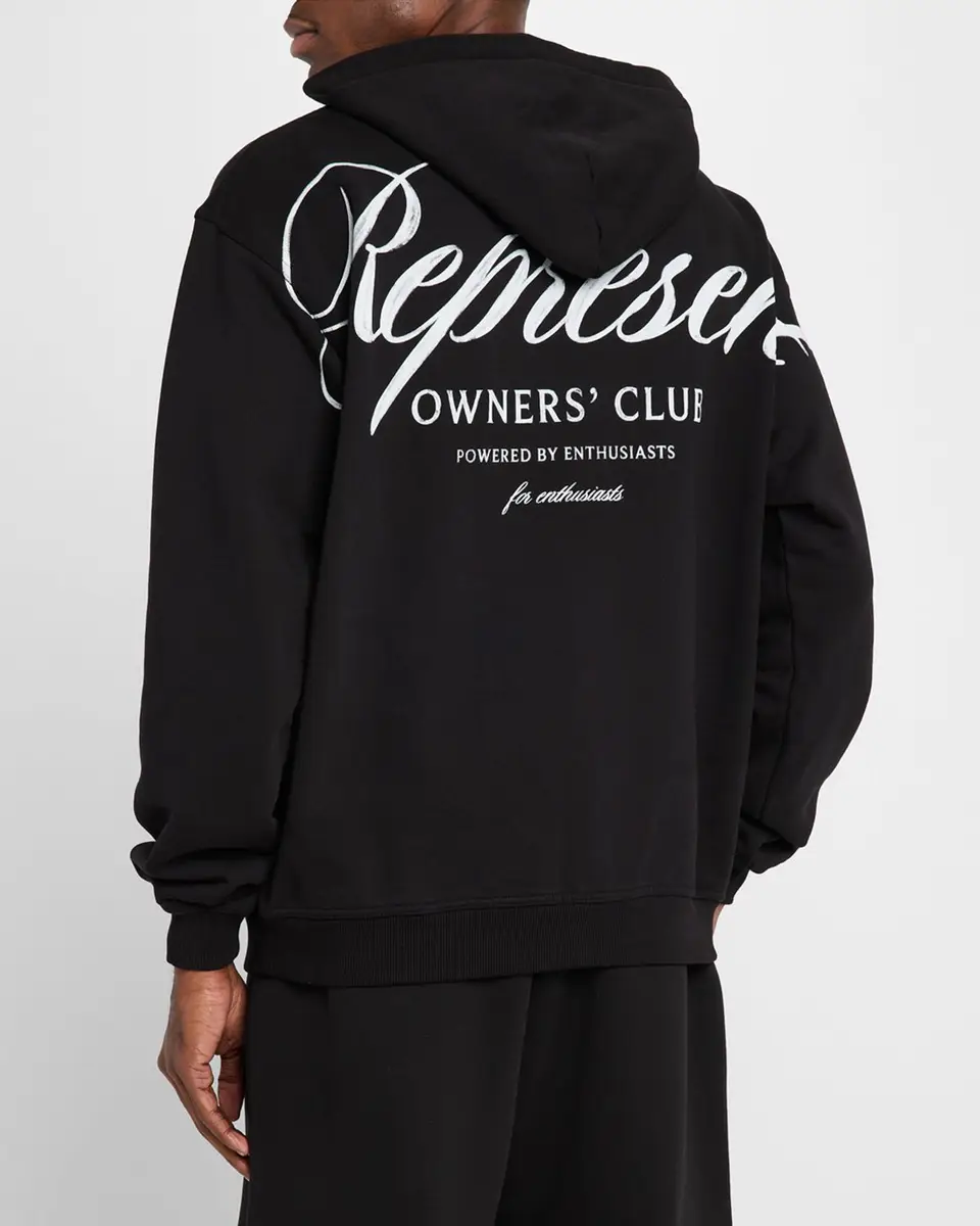 Represent Men's Owners ' Club Script Hoodie | Thumbnail 3 Represent Men's Owners ' Club Script Hoodie | Thumbnail 3
