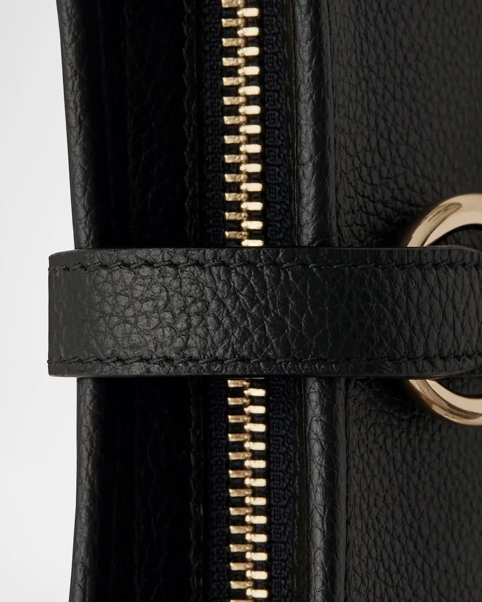 Strathberry Kite Grain Leather Clutch on Chain | Thumbnail 6