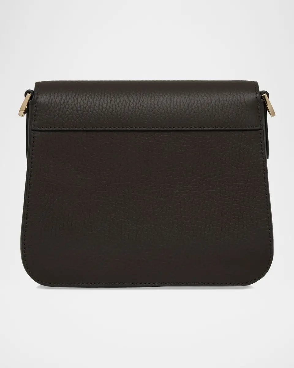 Strathberry Ace Mini Grain Leather Clutch Bag | Thumbnail 4