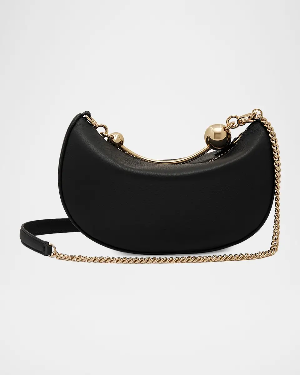Strathberry Crescent Moon Mini Leather Top-Handle Bag | Thumbnail 3 Strathberry Crescent Moon Mini Leather Top-Handle Bag | Thumbnail 3