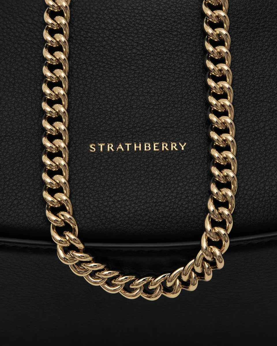 Strathberry Crescent Moon Mini Leather Top-Handle Bag | Thumbnail 6 Strathberry Crescent Moon Mini Leather Top-Handle Bag | Thumbnail 6