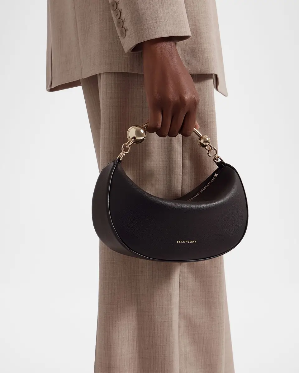 Strathberry Crescent Moon Mini Leather Top-Handle Bag | Thumbnail 7 Strathberry Crescent Moon Mini Leather Top-Handle Bag | Thumbnail 7