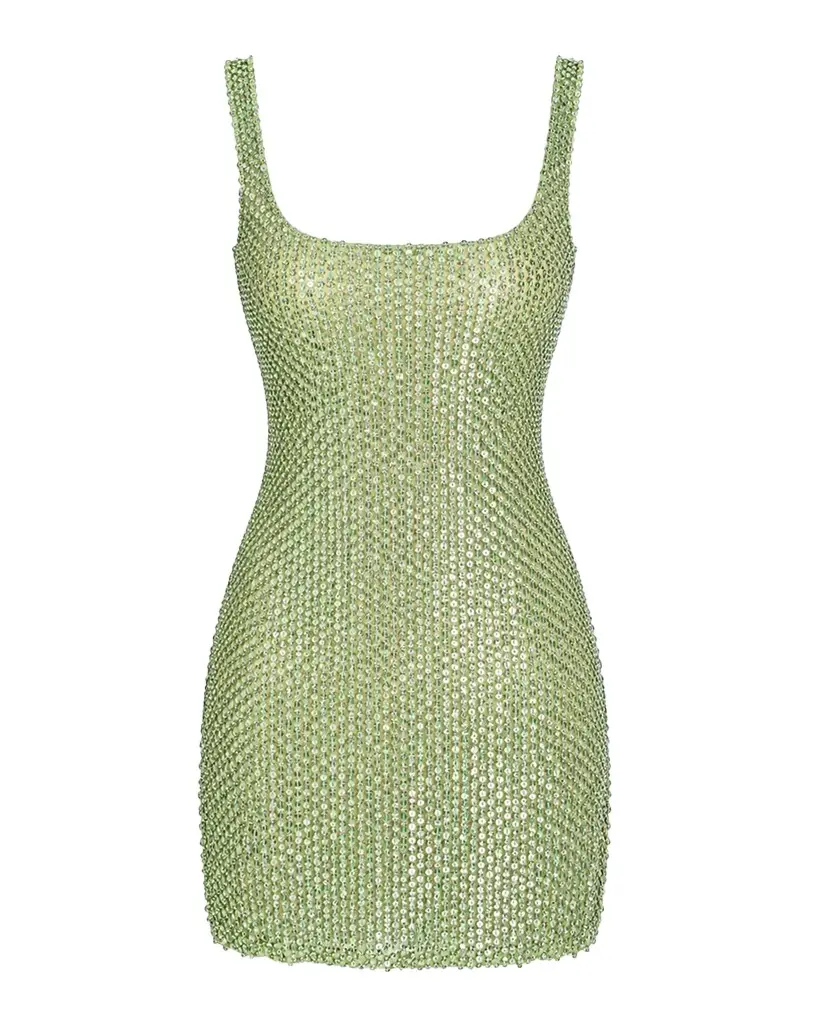 Theolonia Embellished Mini Dress Theolonia Embellished Mini Dress