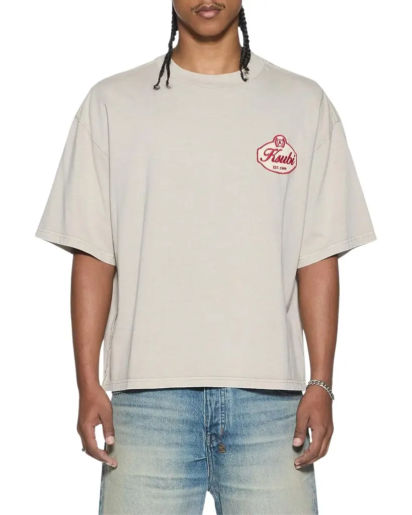 Ksubi Klasse Halen Logo Cotton Oversized T-Shirt | Image 1 Ksubi Klasse Halen Logo Cotton Oversized T-Shirt | Image 1