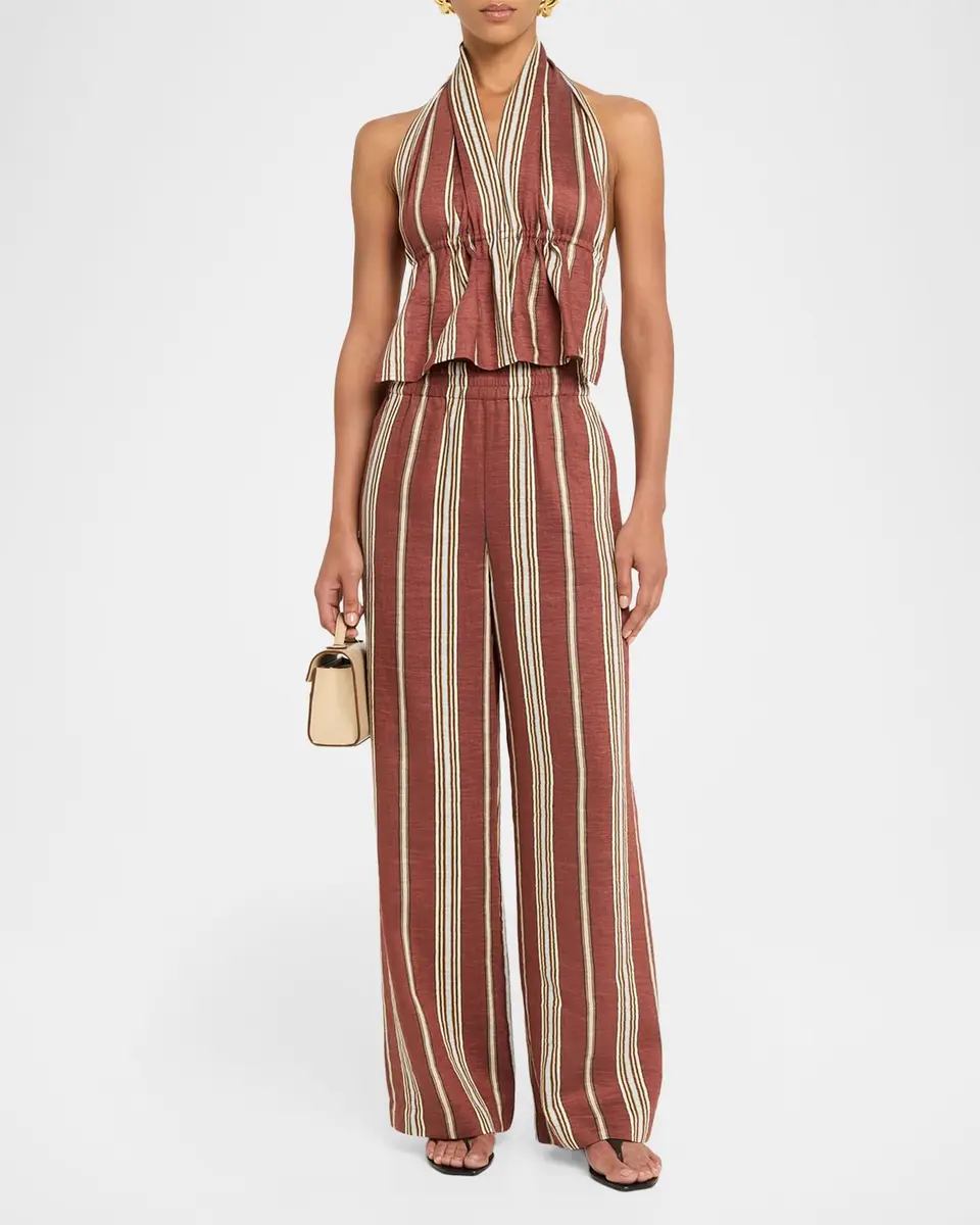 A.L.C. Tyler Stripe Linen Pants | Thumbnail 2 A.L.C. Tyler Stripe Linen Pants | Thumbnail 2