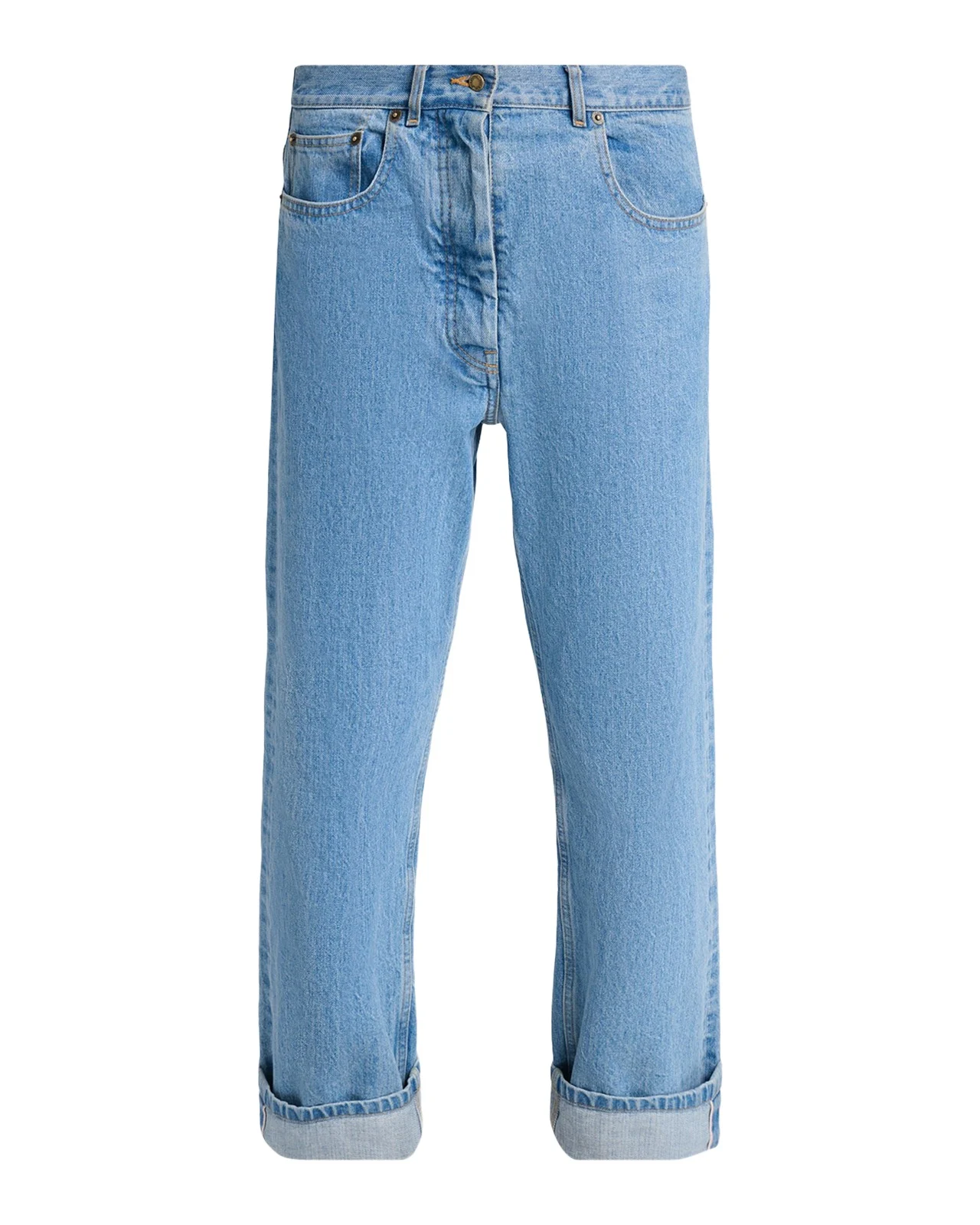 Thom Browne Washed Classic 5-Pocket Selvedge Jeans