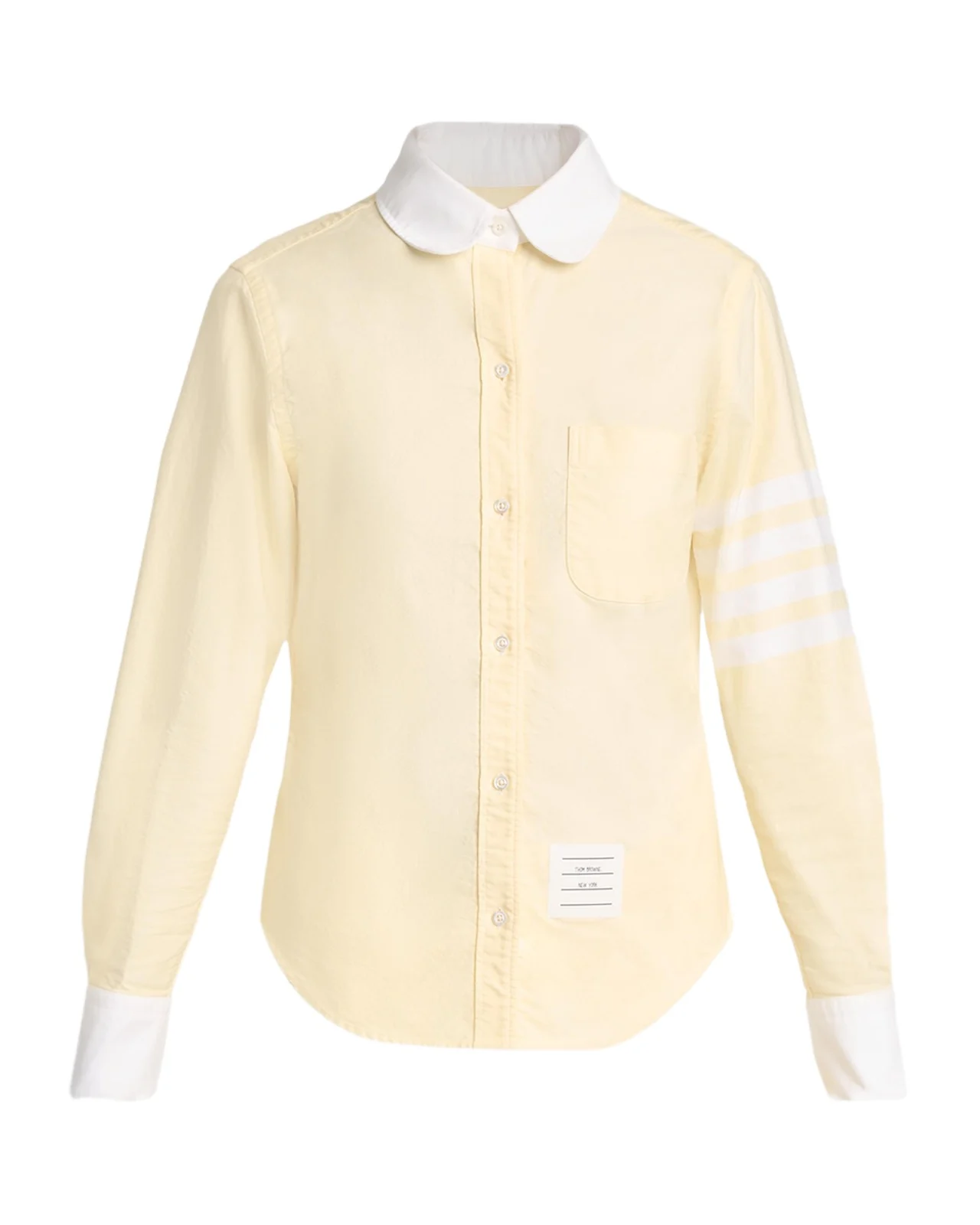 Thom Browne Oxford Peter Pan Cotton Shirt