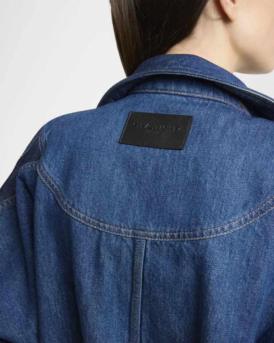 Givenchy Paneled Denim Bomber Jacket | Thumbnail 5