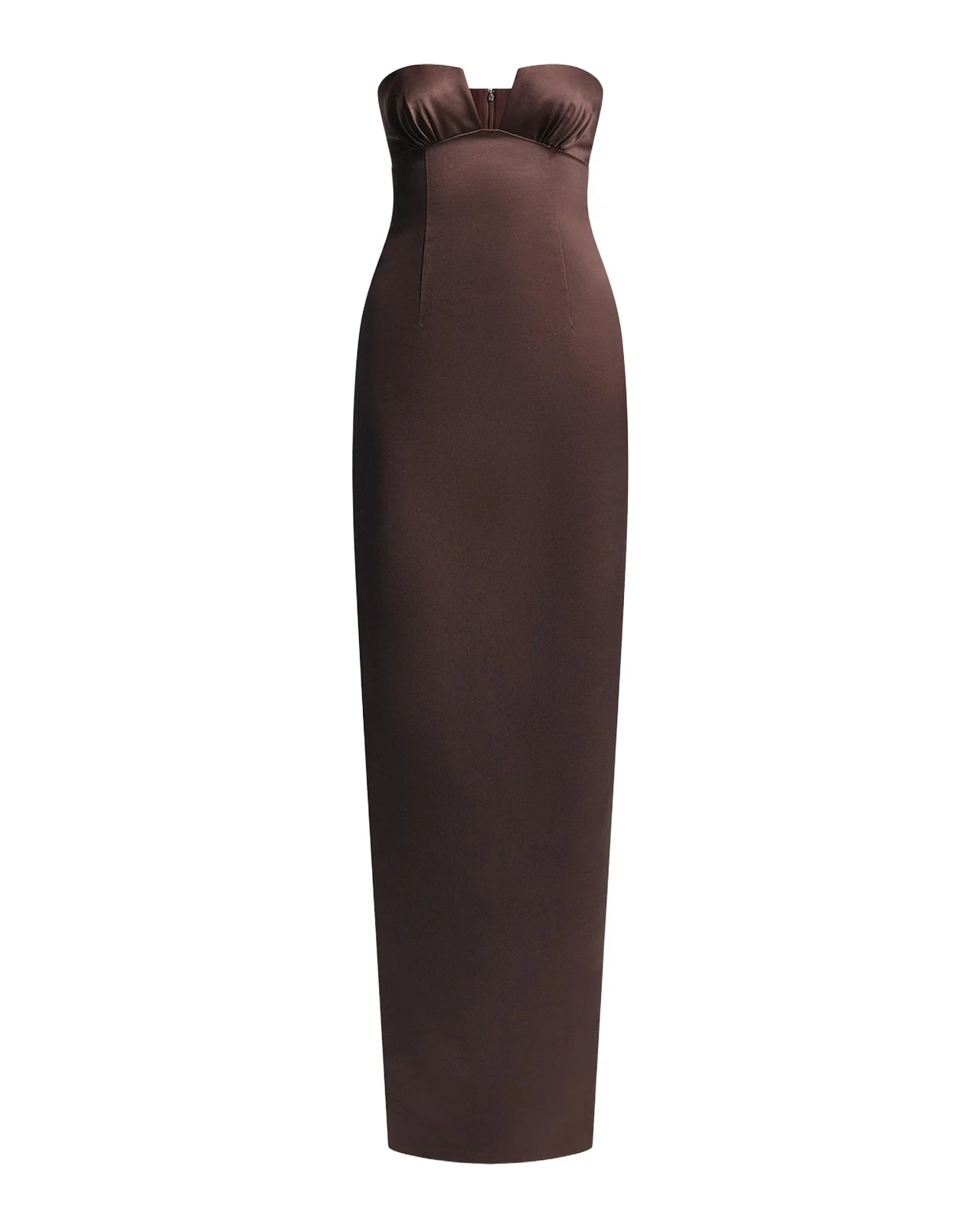 Mariane Strapless Satin Column Gown Mariane Strapless Satin Column Gown