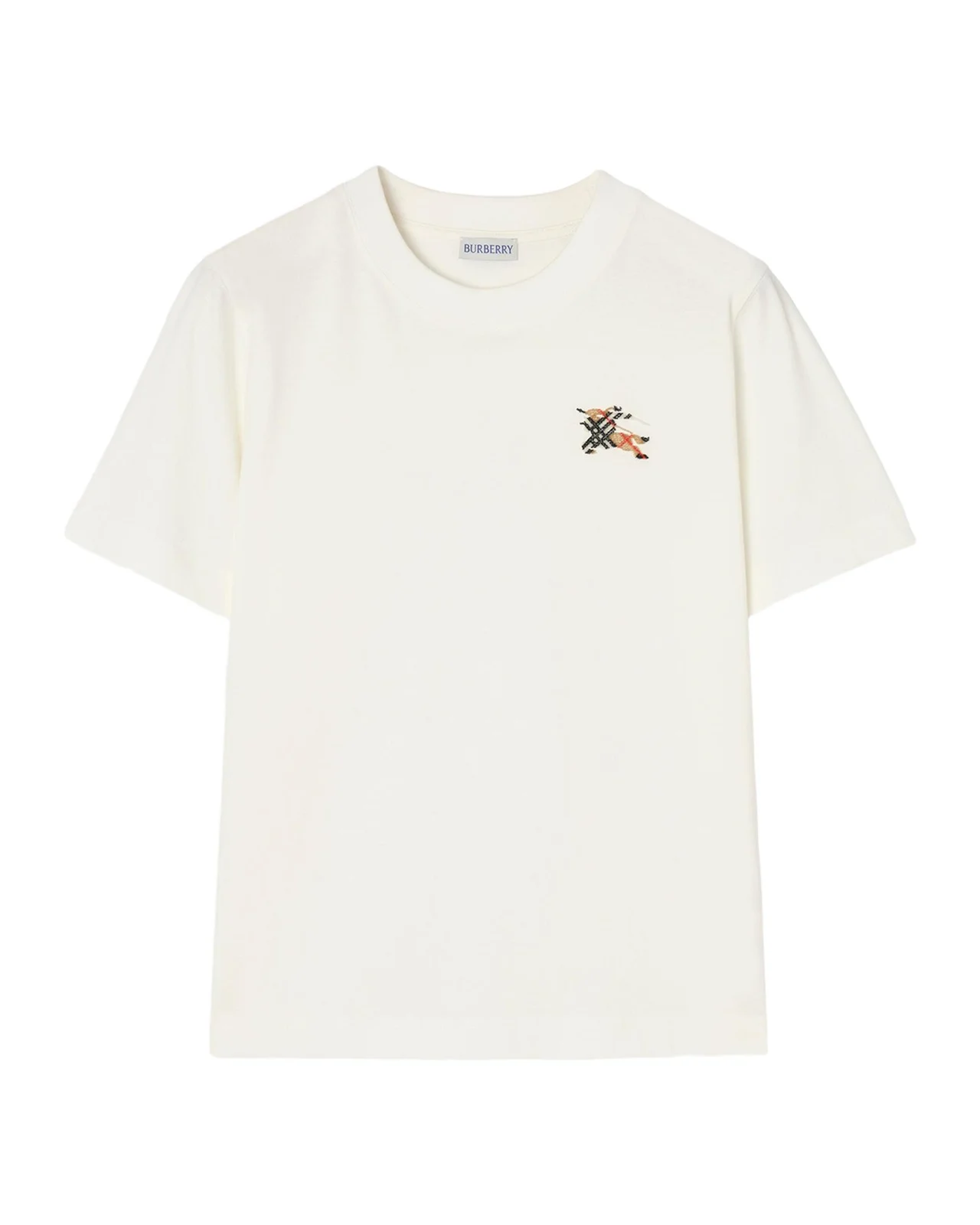 Frankie Check Cotton T-Shirt Frankie Check Cotton T-Shirt