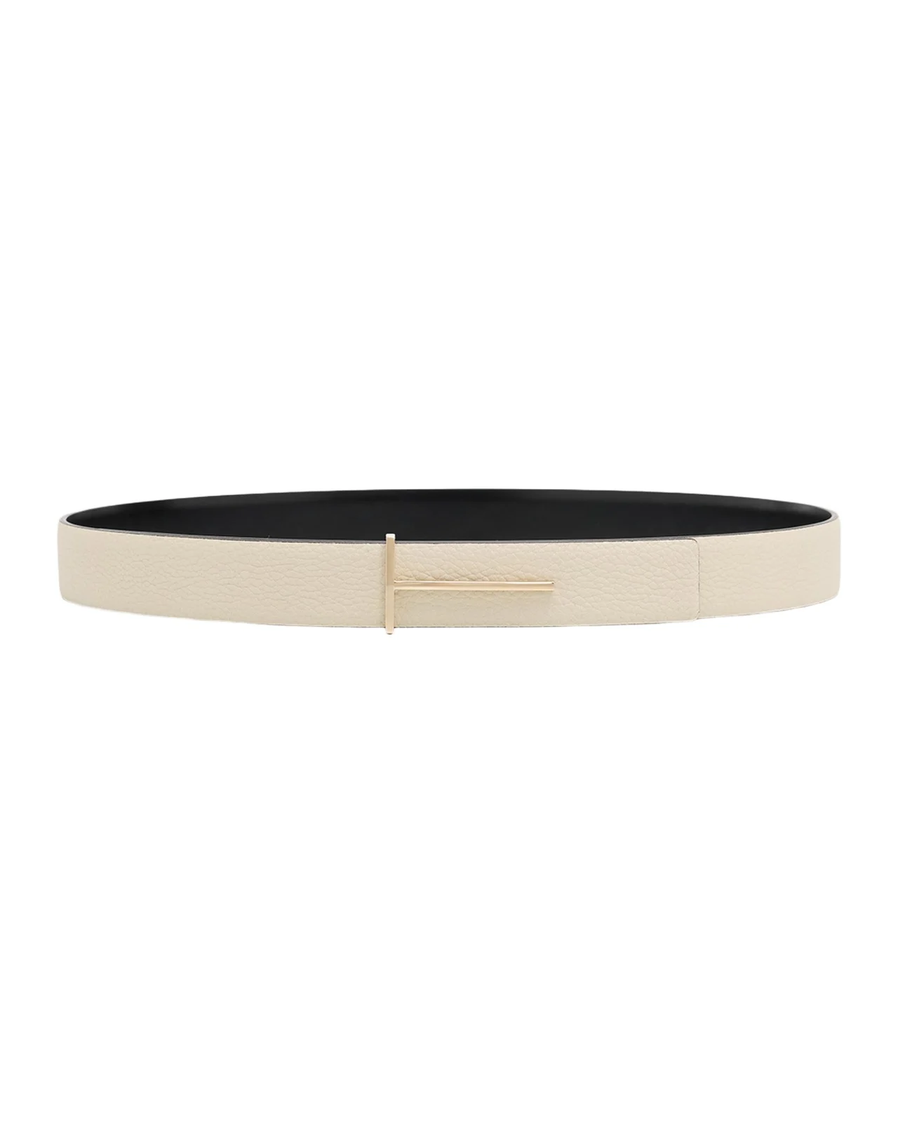 TOM FORD Boutique Slim T Reversible Leather Belt