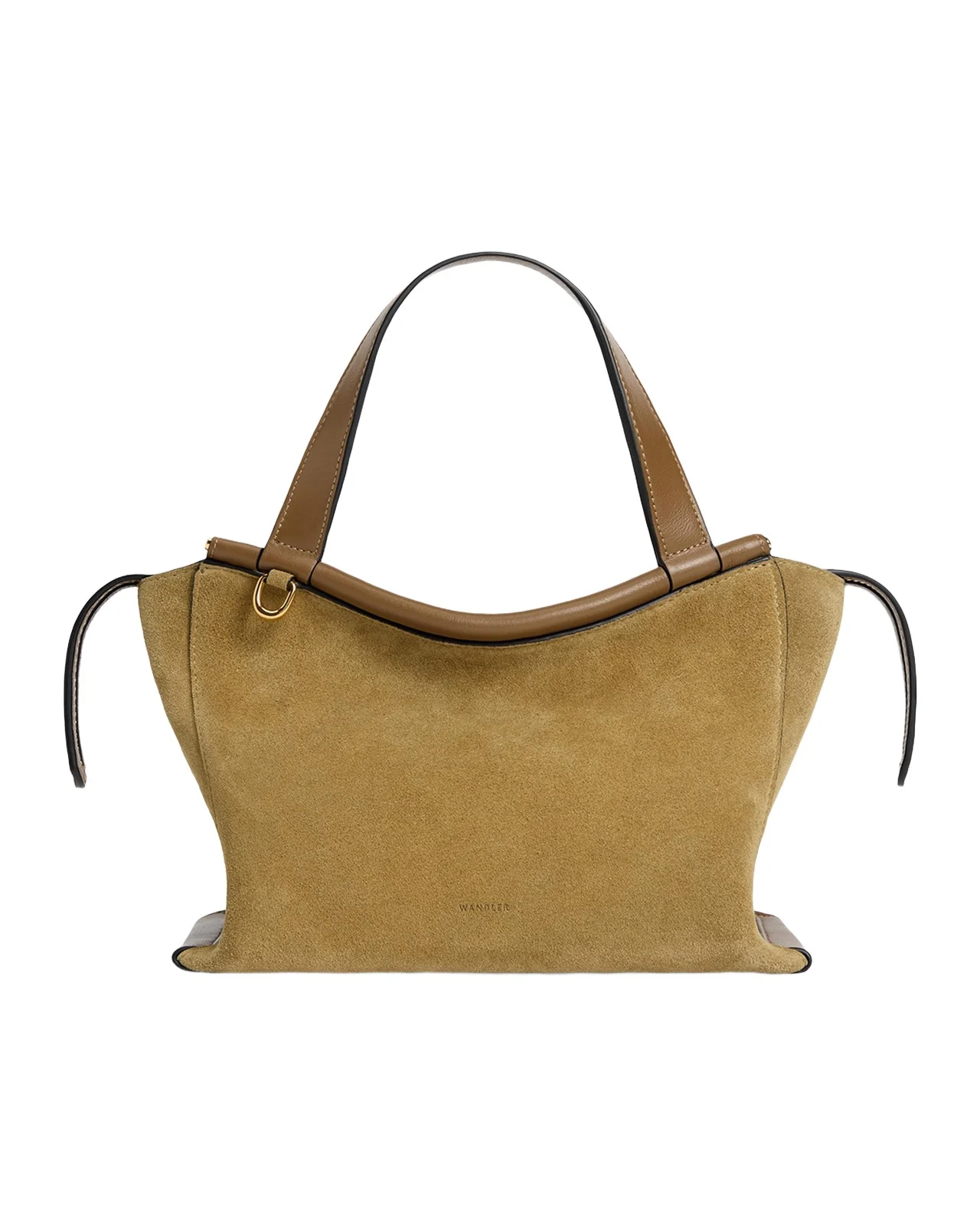 Ida Slouchy Suede Top-Handle Bag