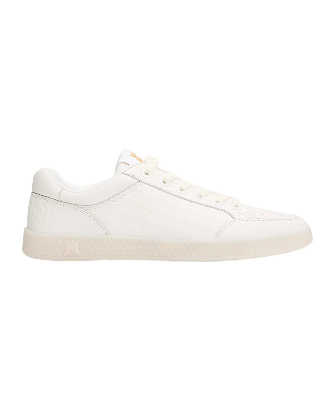 AMIRI Men's Blvd Embossed Leather Low-Top Sneakers