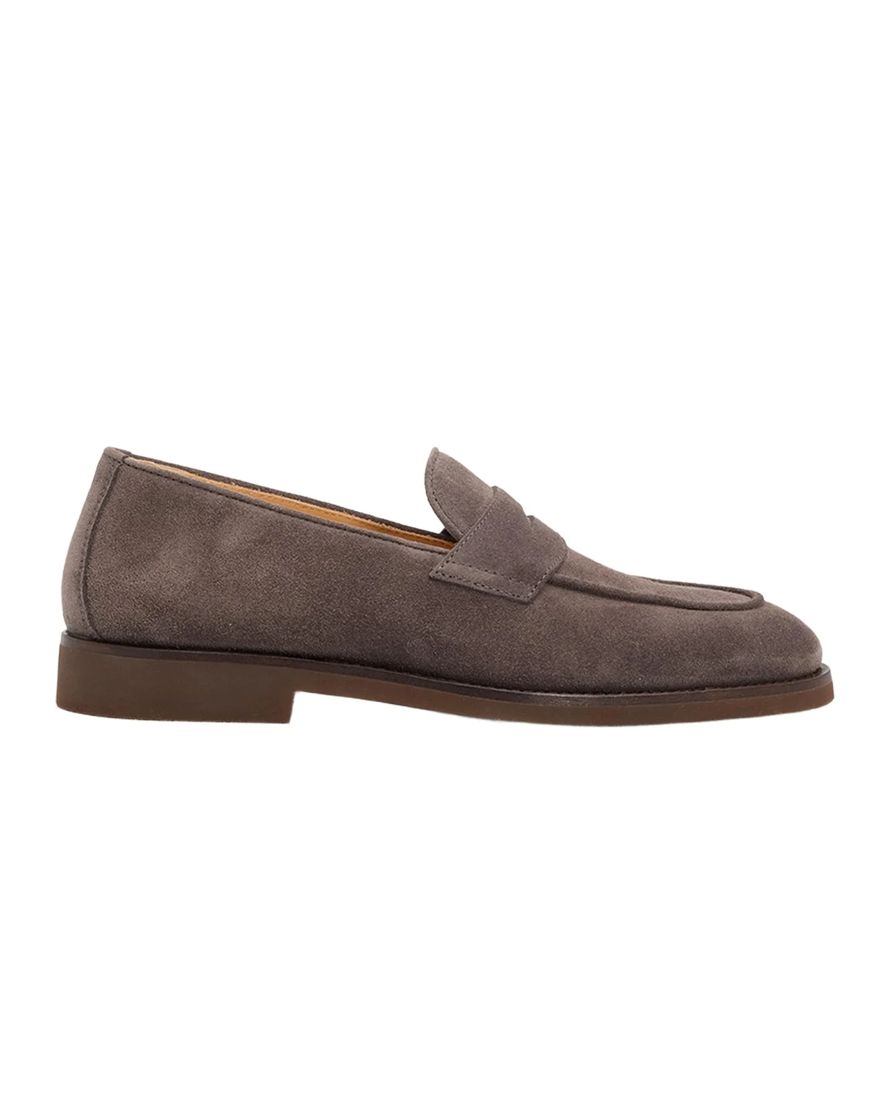 Brunello Cucinelli Men's Suede Flex-Sole Penny Loafers