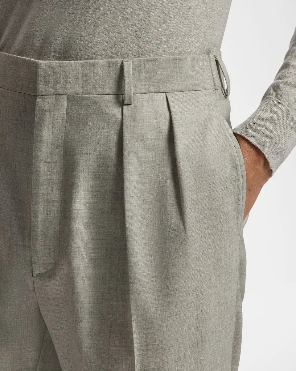 Ralph Lauren Purple Label Men's Gregory Hand-Tailored Wool Trousers | Thumbnail 5 Ralph Lauren Purple Label Men's Gregory Hand-Tailored Wool Trousers | Thumbnail 5