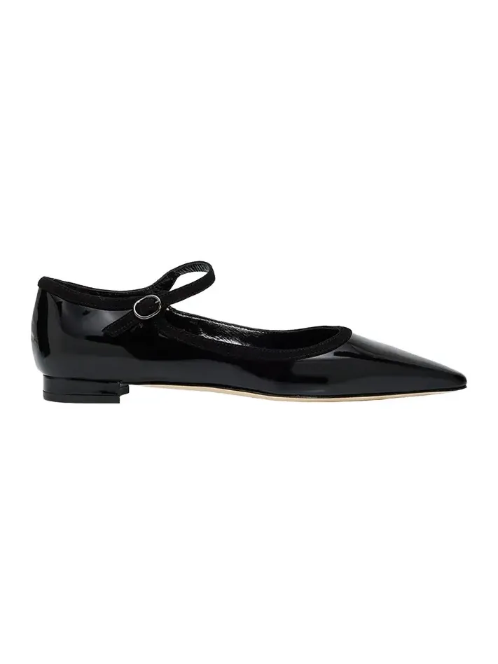 Perdiccamod Patent Leather Ballerina Flats Perdiccamod Patent Leather Ballerina Flats