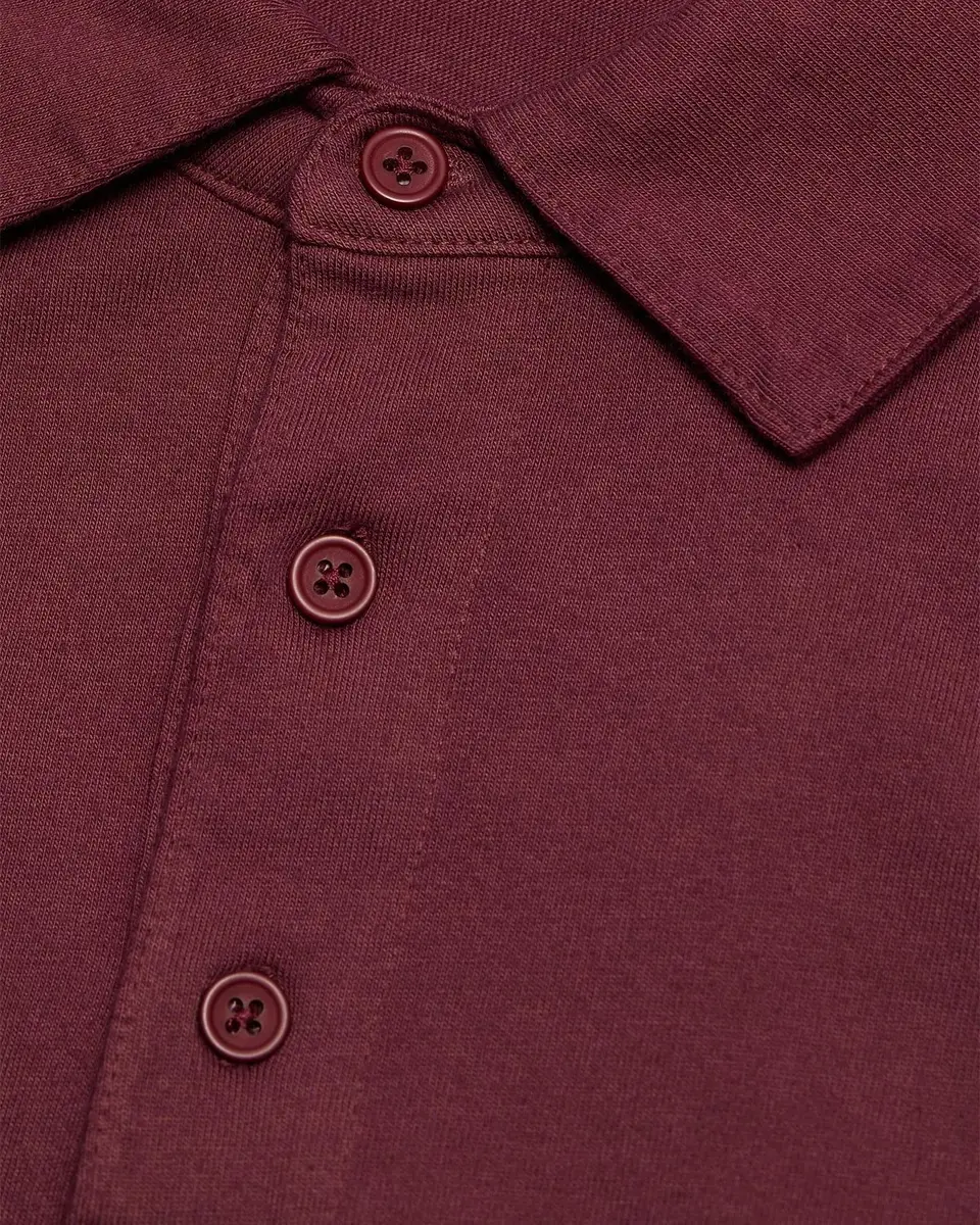 Vince Men's Garment-Dyed Polo Shirt | Thumbnail 6