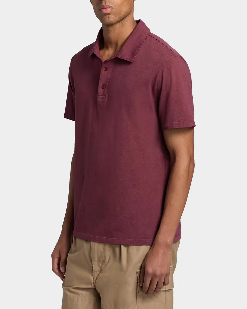 Vince Men's Garment-Dyed Polo Shirt | Thumbnail 7
