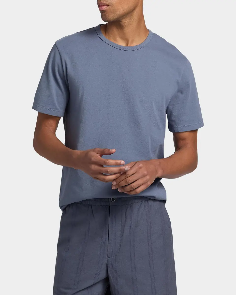 Vince Men's Garment-Dyed Crewneck T-Shirt | Thumbnail 4 Vince Men's Garment-Dyed Crewneck T-Shirt | Thumbnail 4