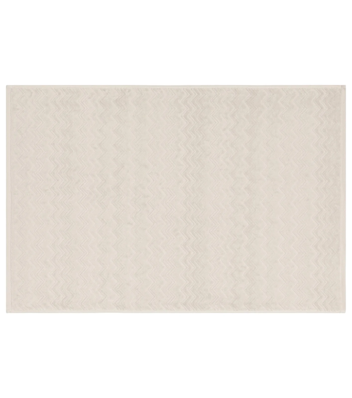 Missoni Chalk Zigzag cotton terry bath mat