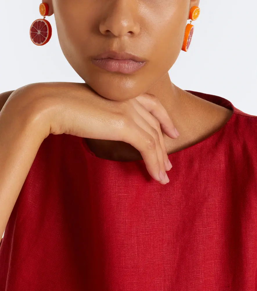 Jennifer Behr Citrone drop earrings | Thumbnail 5