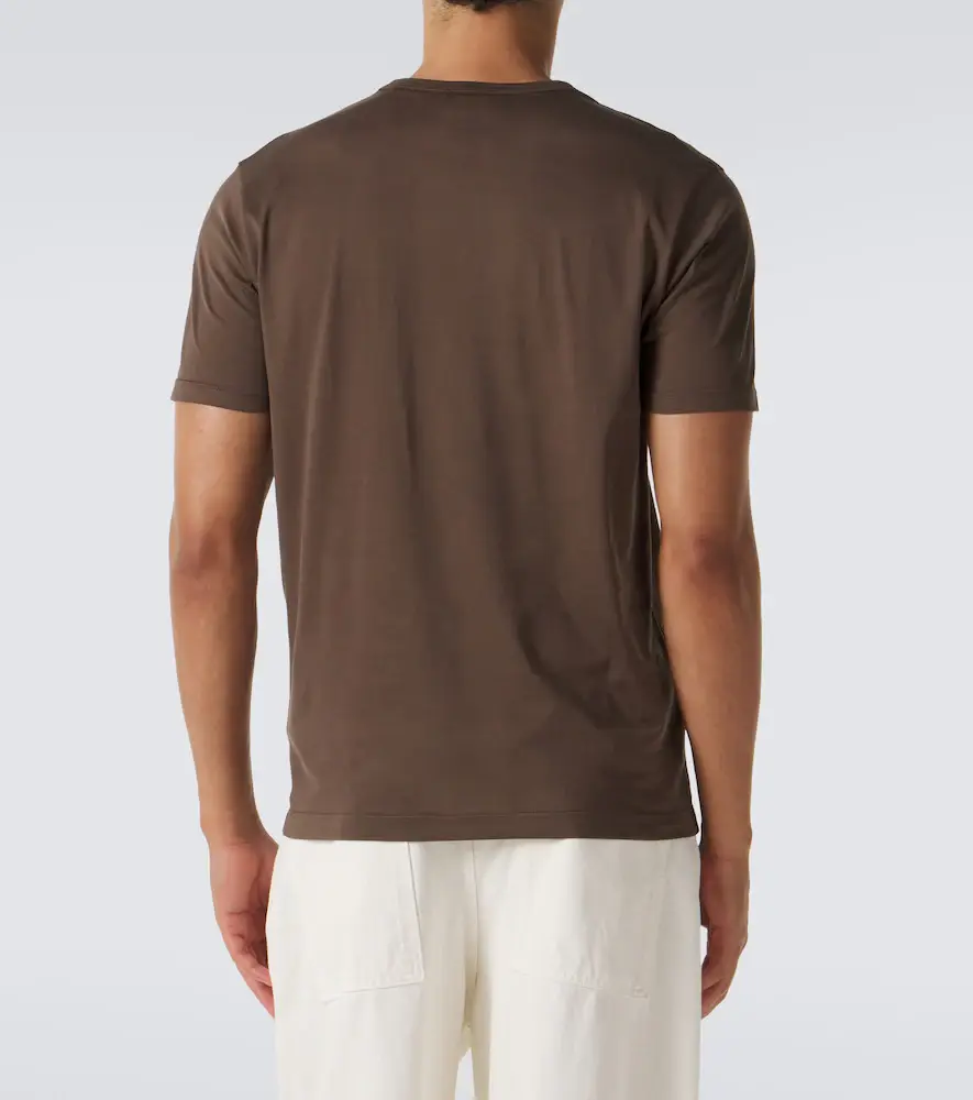 Sunspel Cotton jersey T-shirt | Thumbnail 6 Sunspel Cotton jersey T-shirt | Thumbnail 6