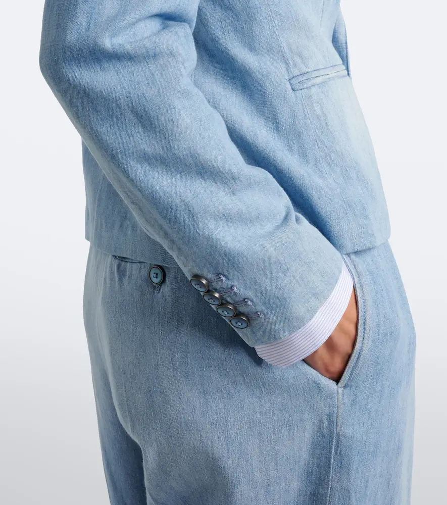 Ralph Lauren Collection Denim blazer | Thumbnail 4 Ralph Lauren Collection Denim blazer | Thumbnail 4